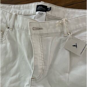 LL Bean white jeans